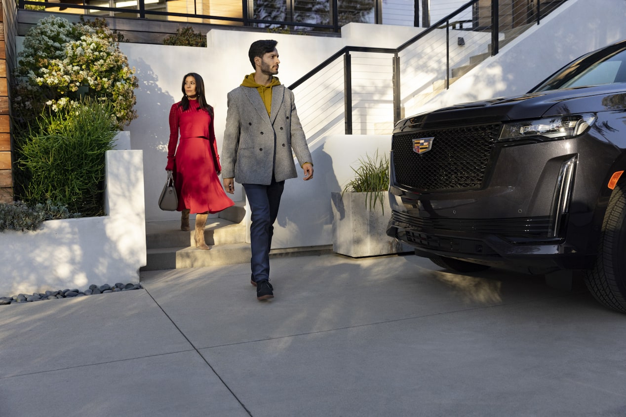 Couple Leaves Their Home and Approaches Cadillac